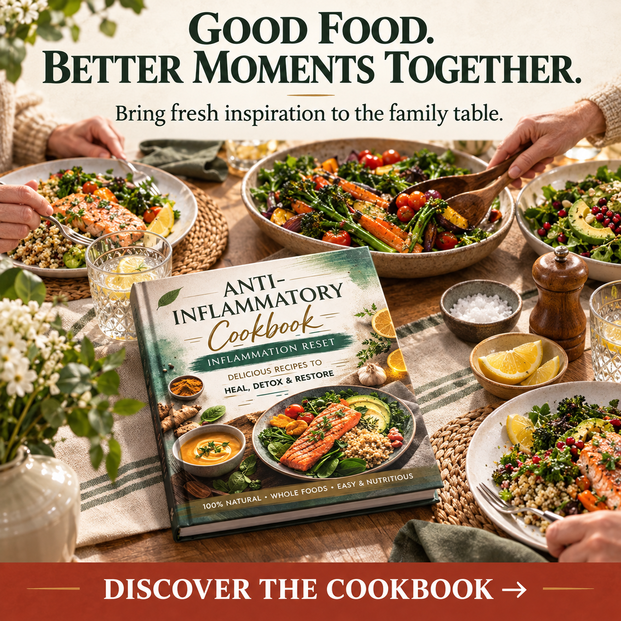 The Gluten Free Pantry Facebook ad: Simple Recipes. Better Everyday Meals