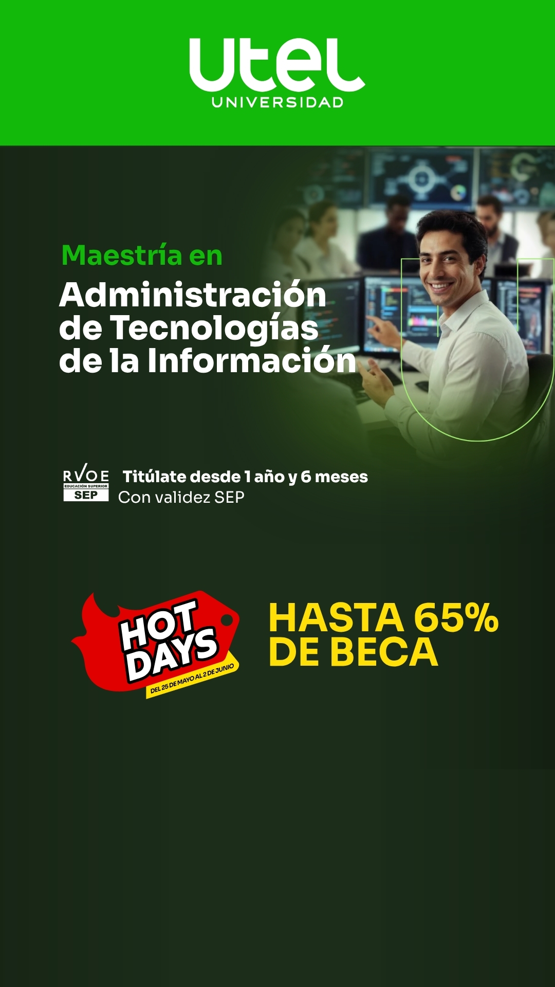 Utel Universidad Facebook ad