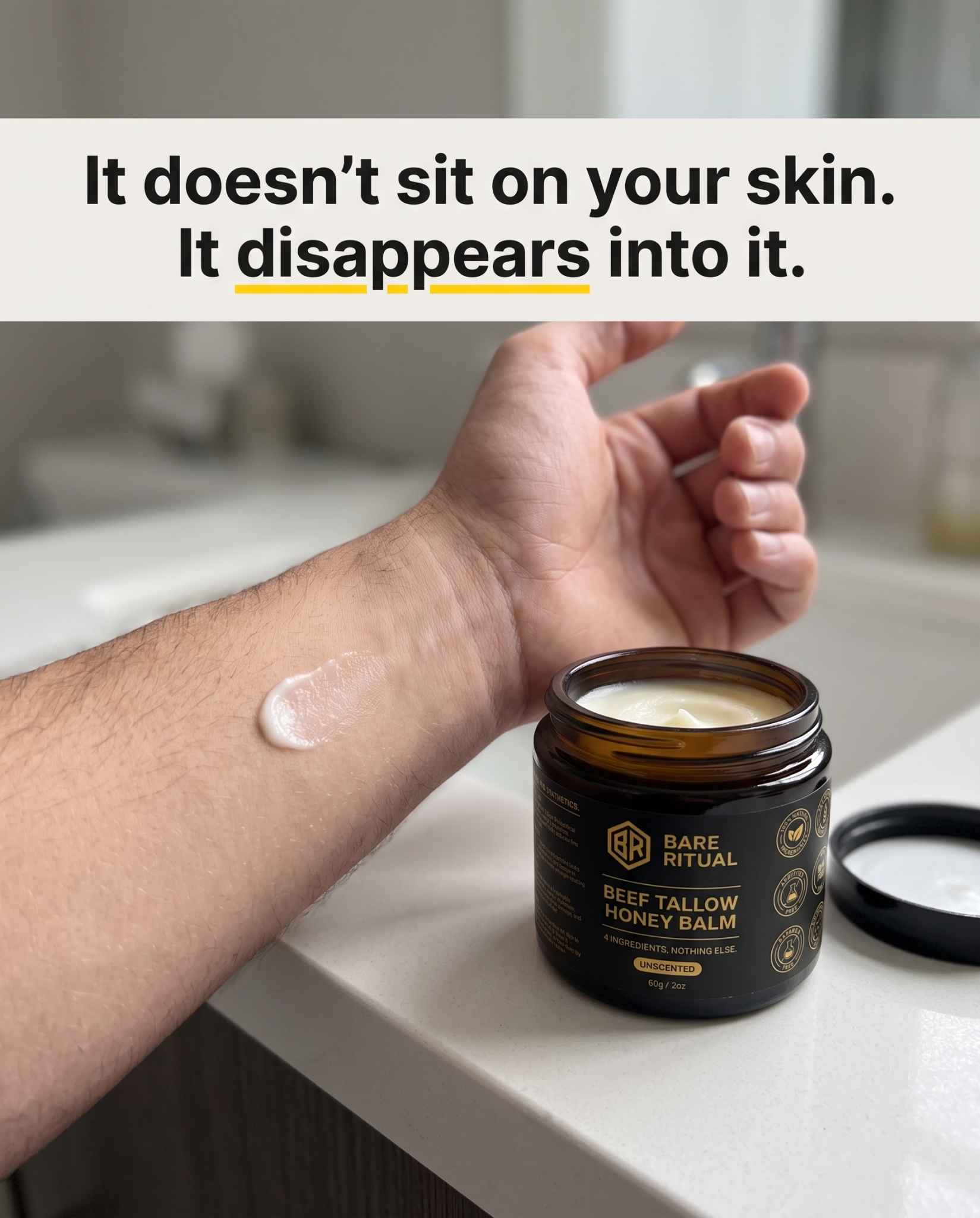 Bare Ritual Facebook ad