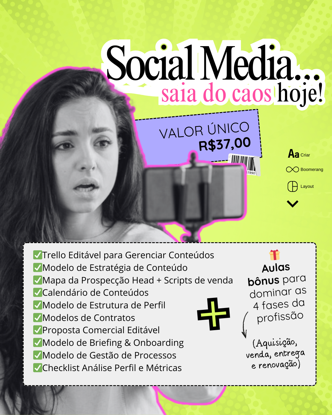 Jessica Collaço - XPdition Facebook ad: O método que fez meus contratos saltarem pra 2K+