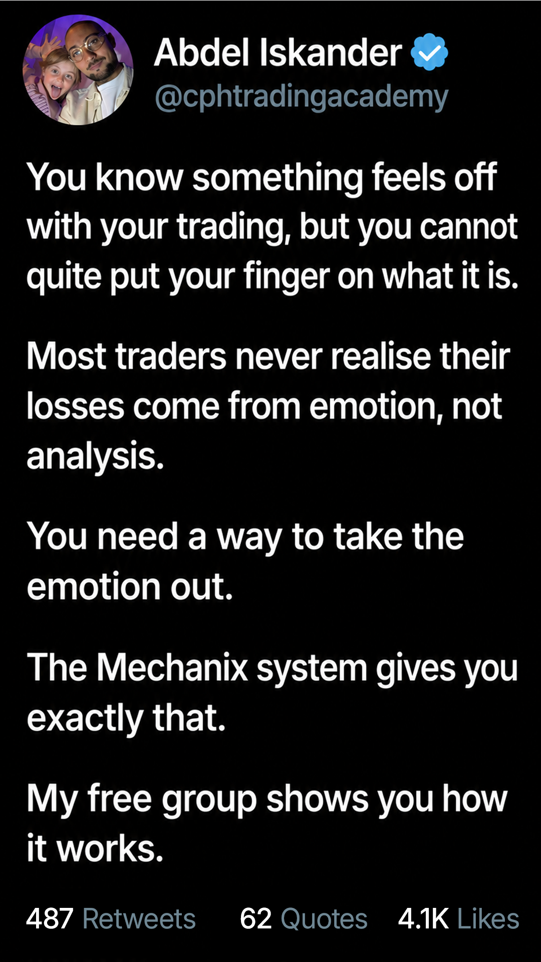 CPH Trading Academy Facebook ad from Jun 9, 2026