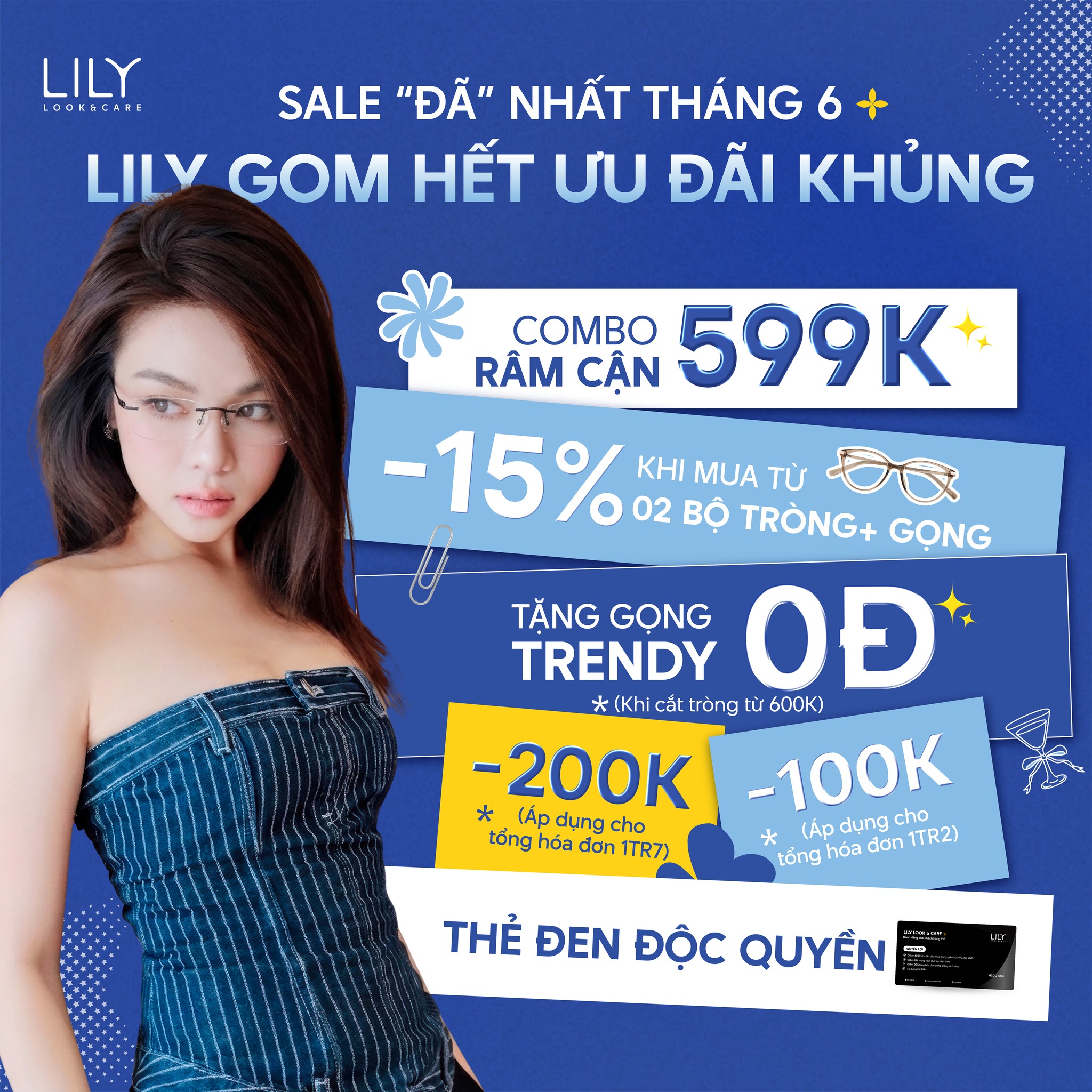 Kính mắt Lily Facebook ad