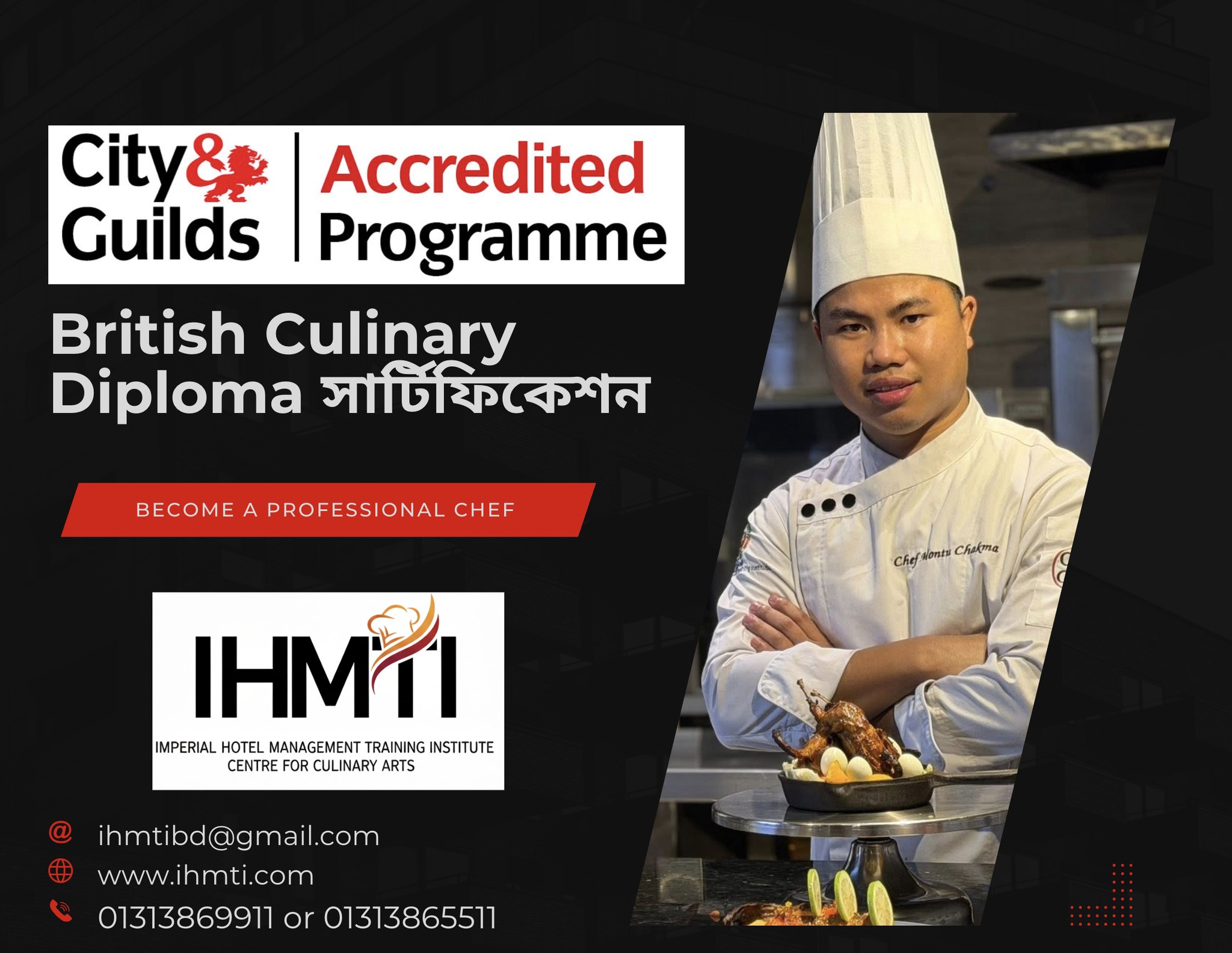 Imperial Hotel Management Training Institute Facebook ad