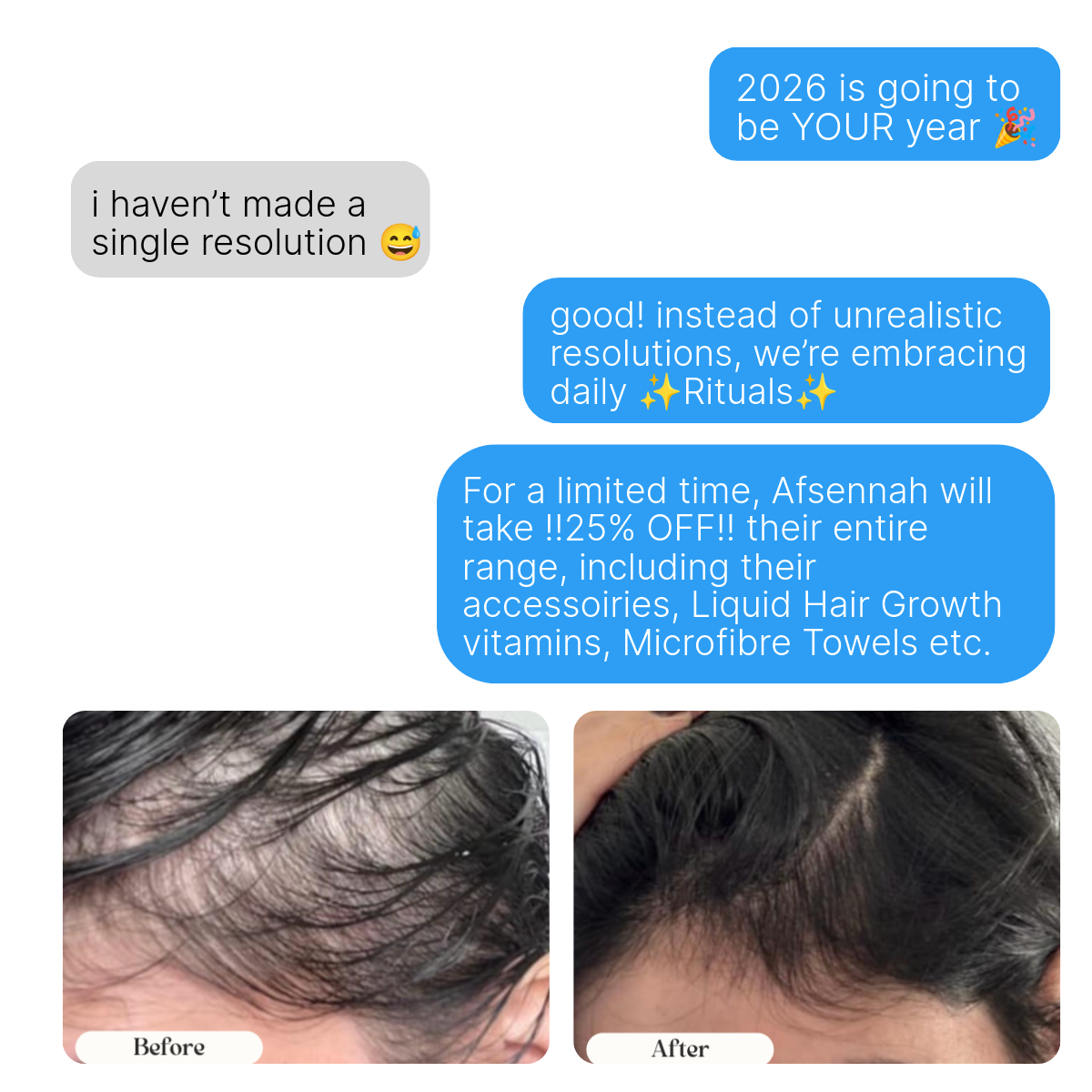 ByAfsennah Facebook ad: Proven Hair Care That Works for You!
