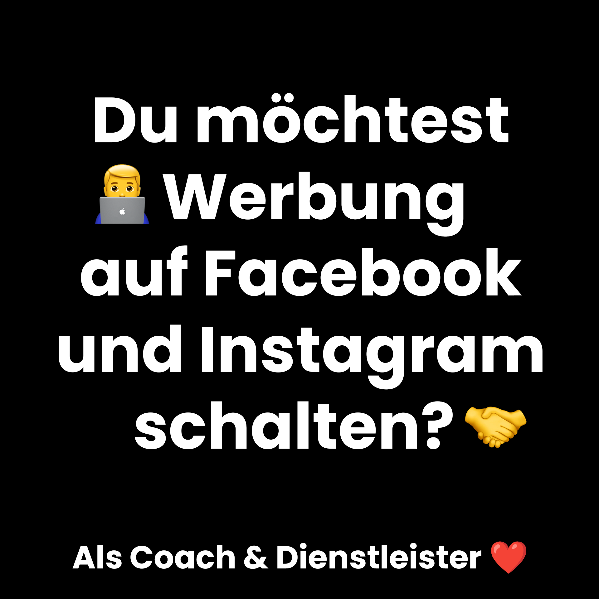 WeGrowth GmbH Facebook ad