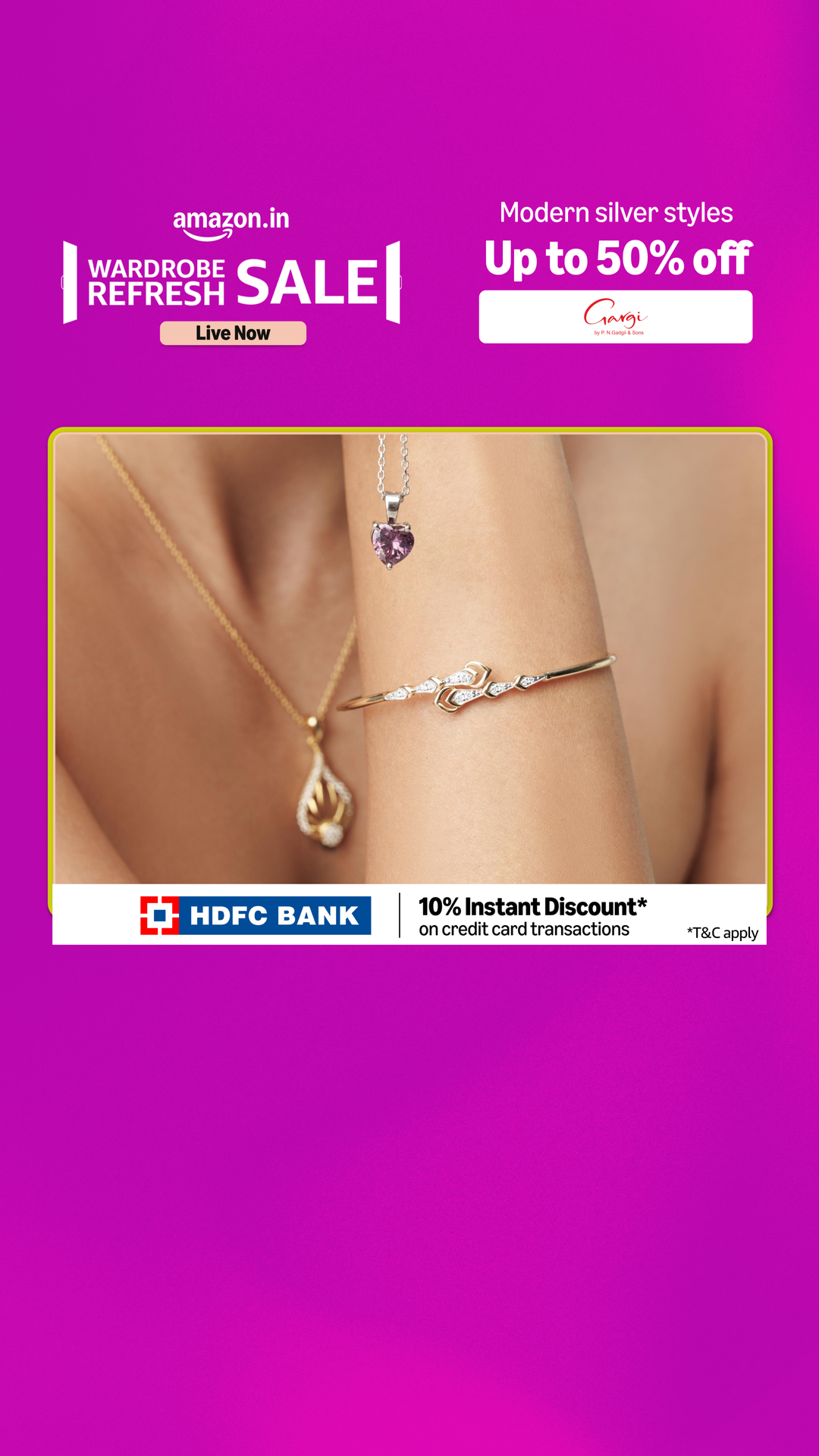 Amazon India Facebook ad