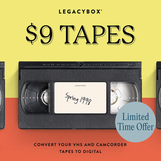 Legacybox Facebook ad