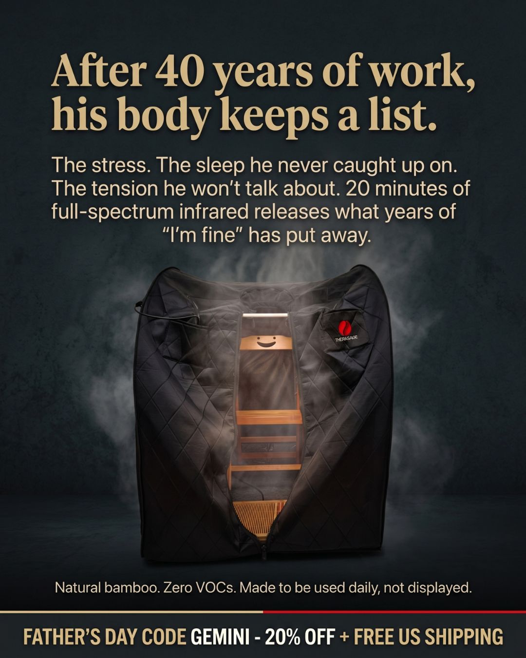 Therasage Facebook ad