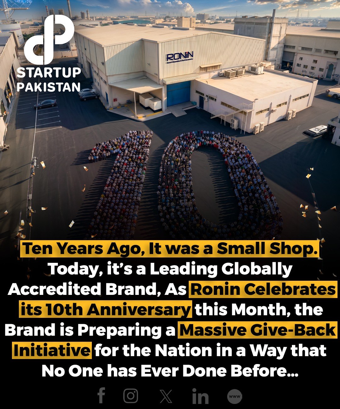 Startup Pakistan Facebook ad