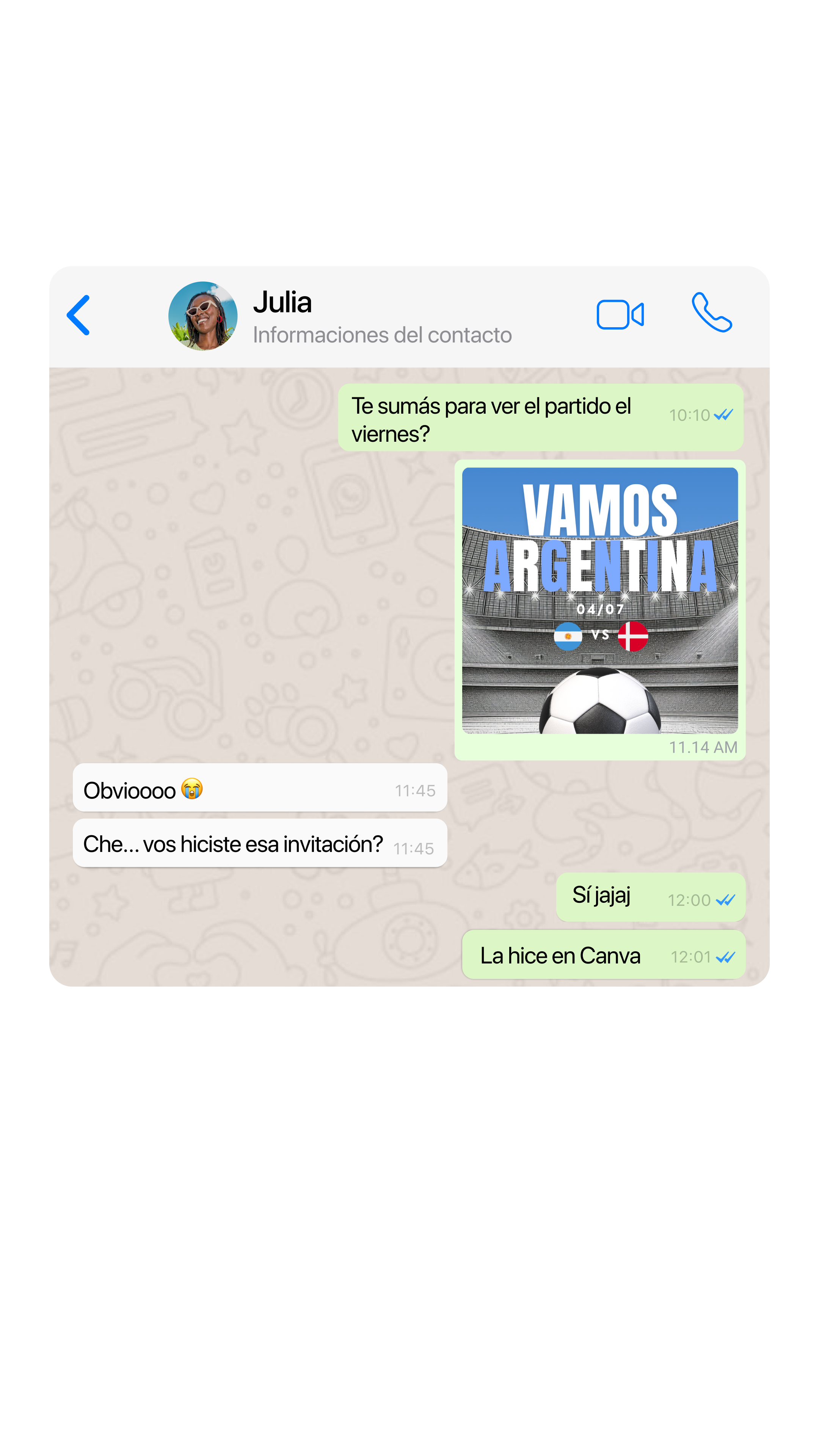 Canva Mexico Facebook ad