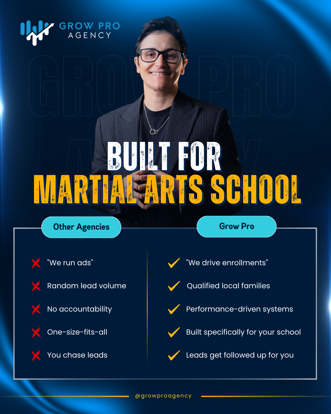 Grow Pro Agency Facebook ad