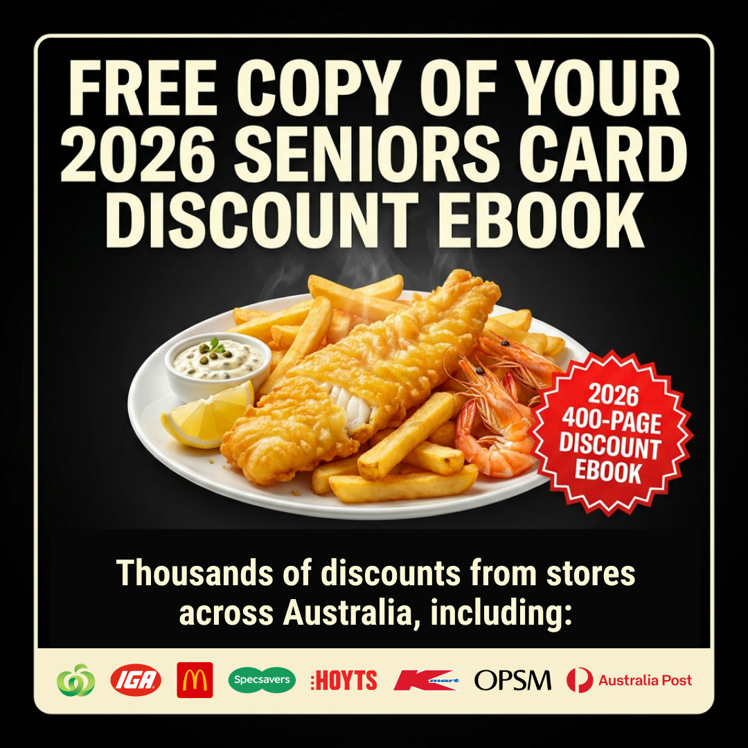 Seniors Discount Club - Bargains For Older Aussies Facebook ad