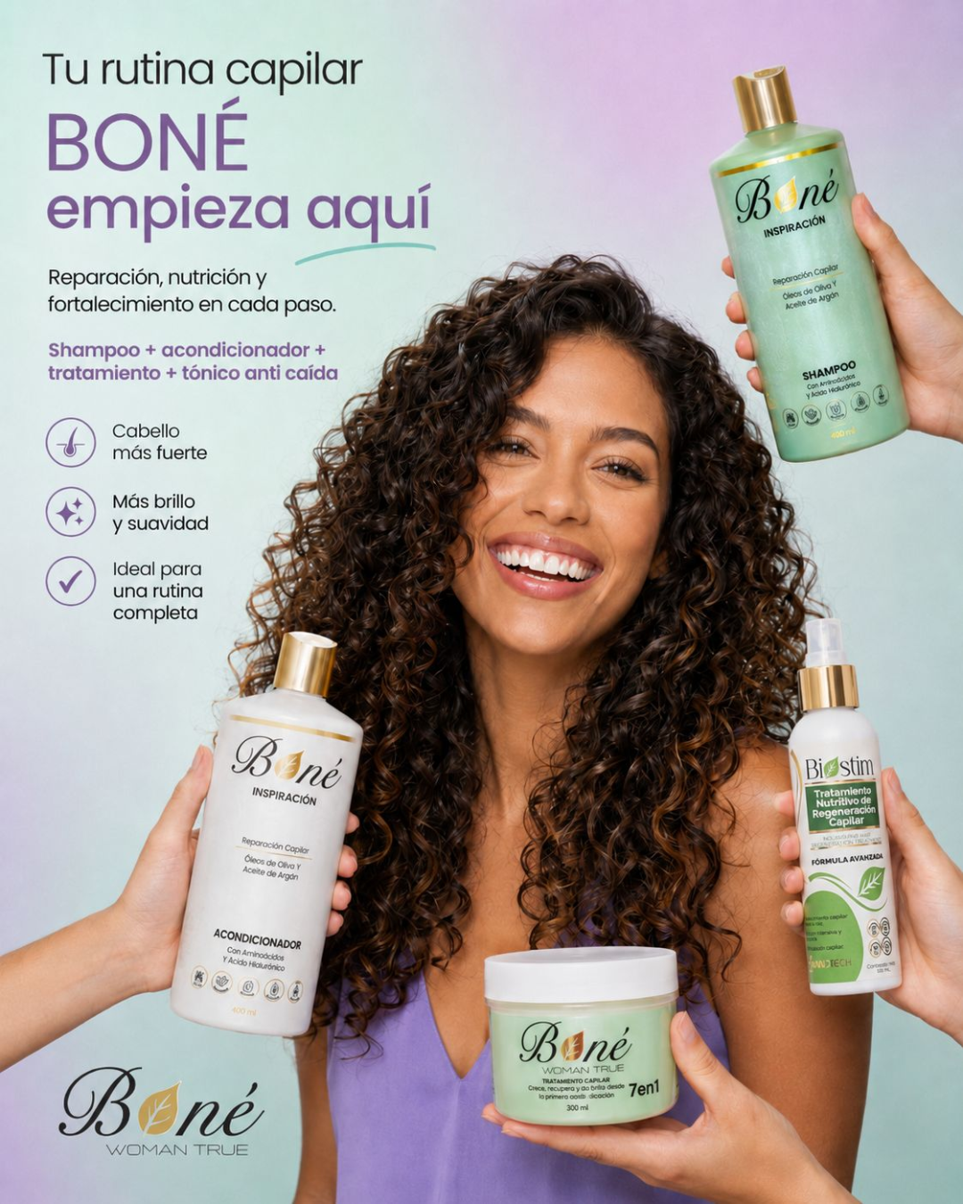 BONE Cuidado Capilar Natural Facebook ad