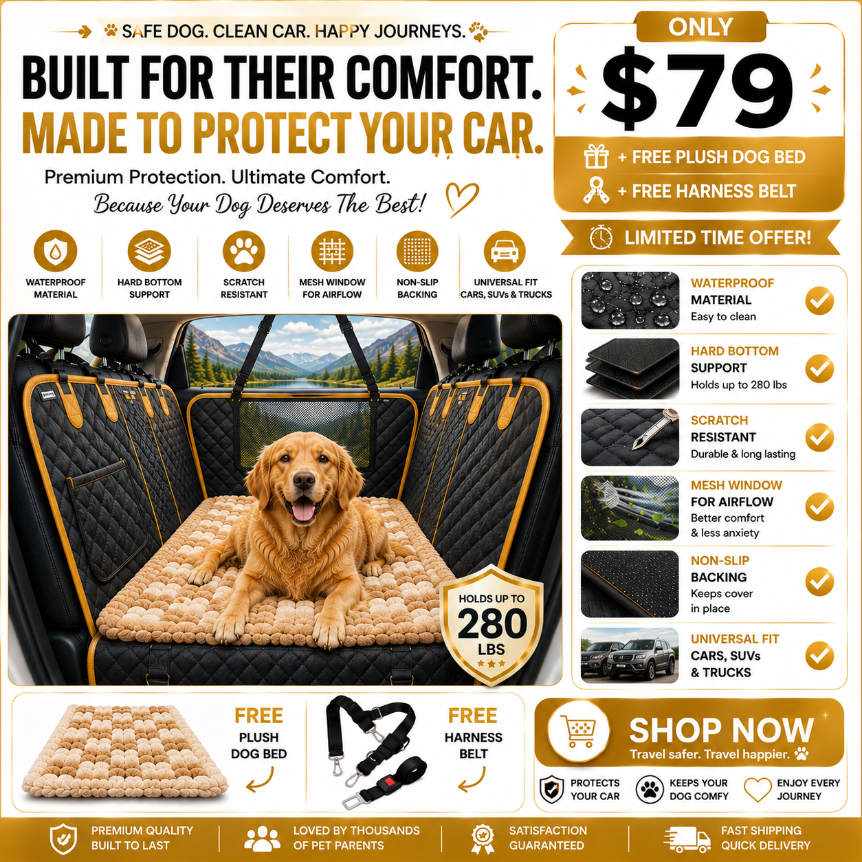 Paws ministry Facebook ad: Get 35% OFF + Free Gifts!