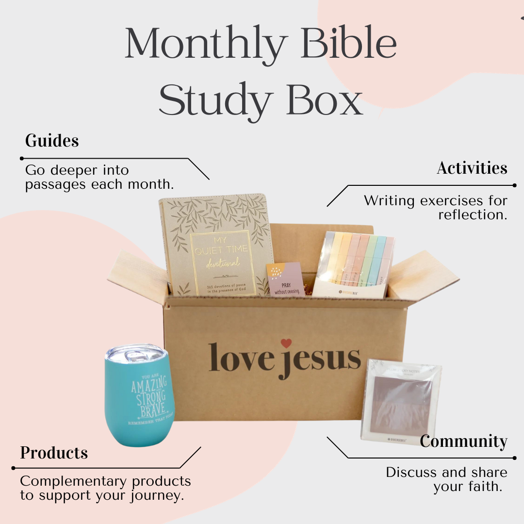 LoveJesus Facebook ad: Strengthen Your Faith Each Month with Love Jesus