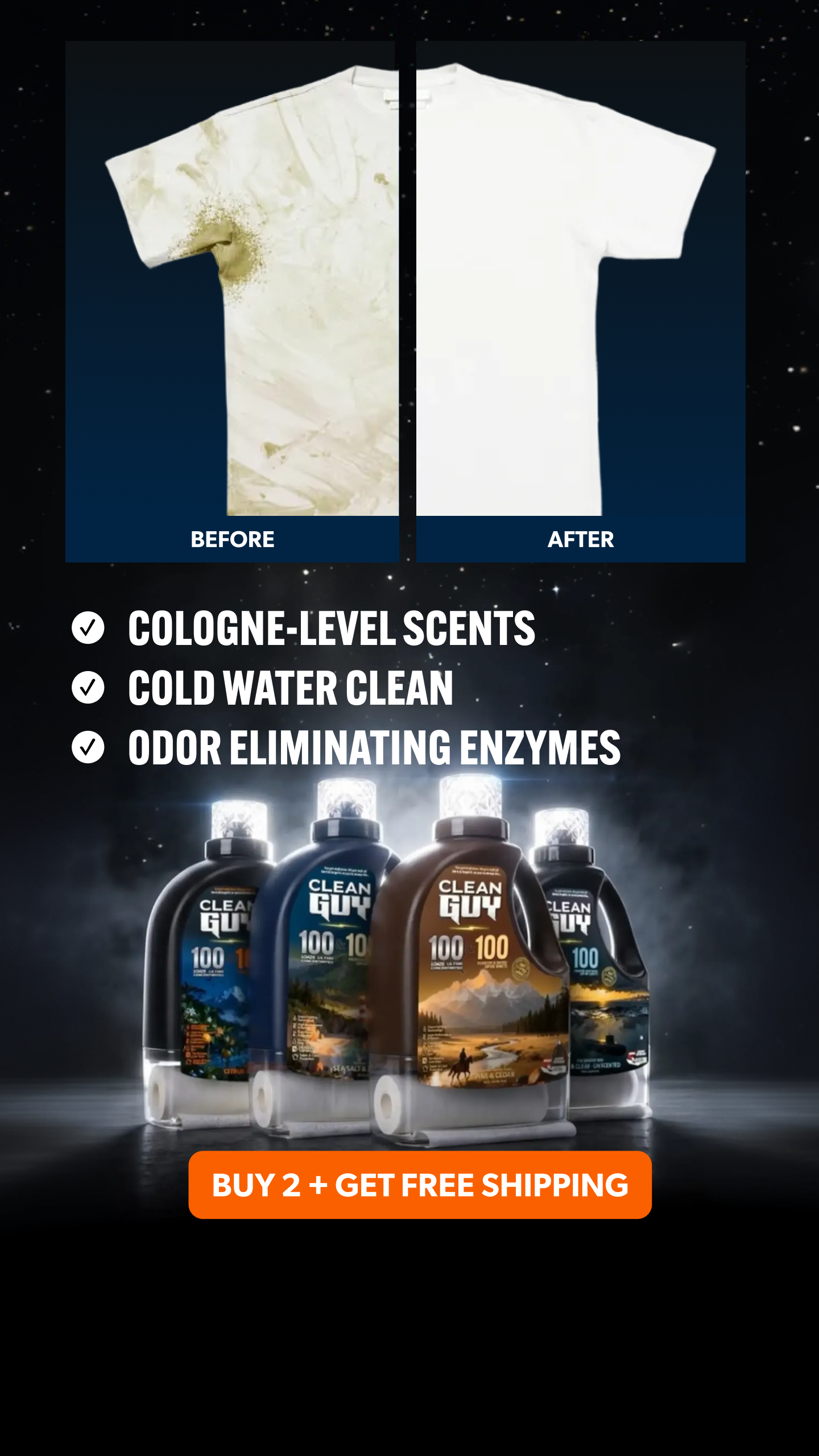 Clean Guy Facebook ad