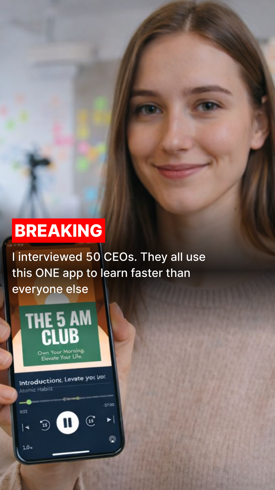 Blinkist Facebook ad