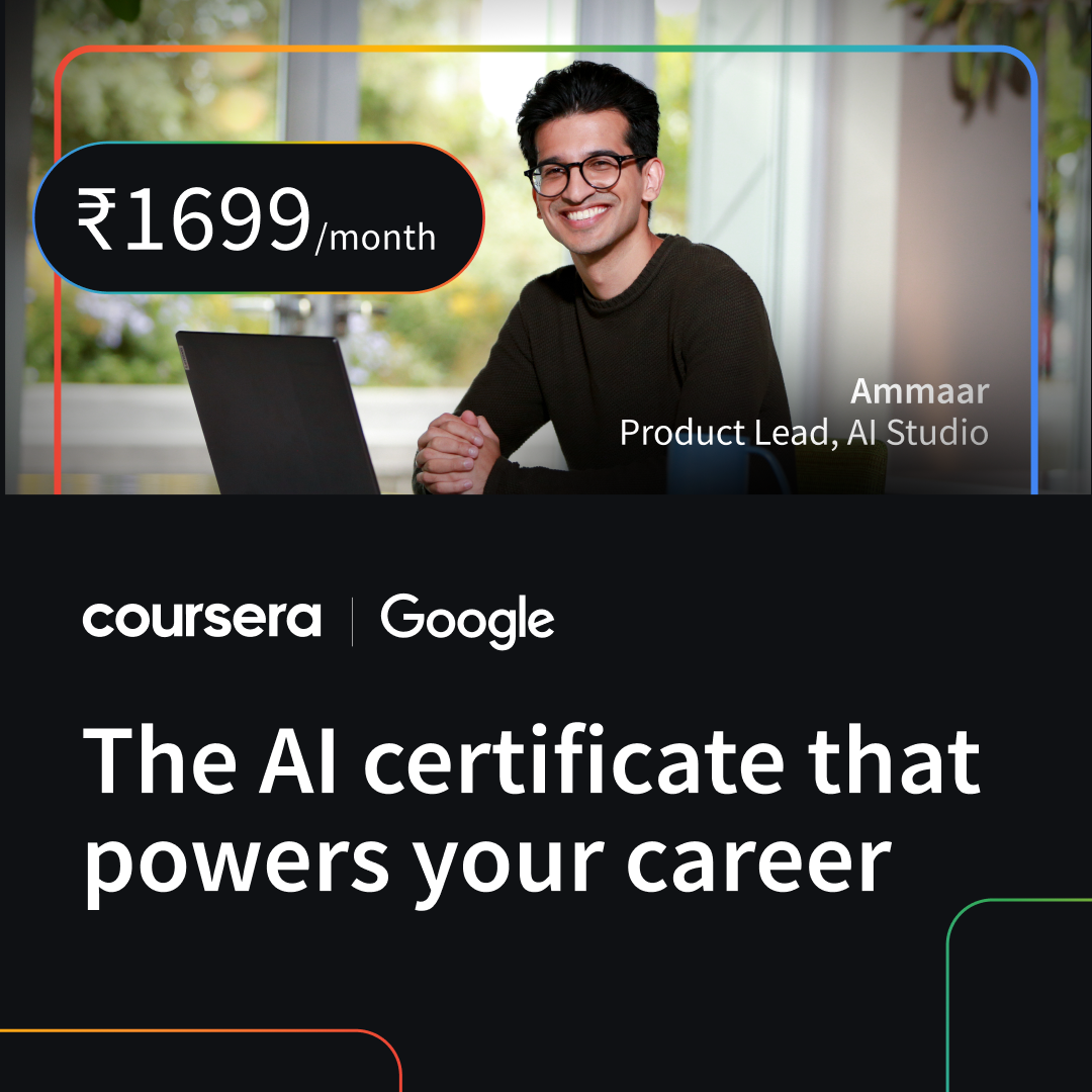 Coursera Facebook ad
