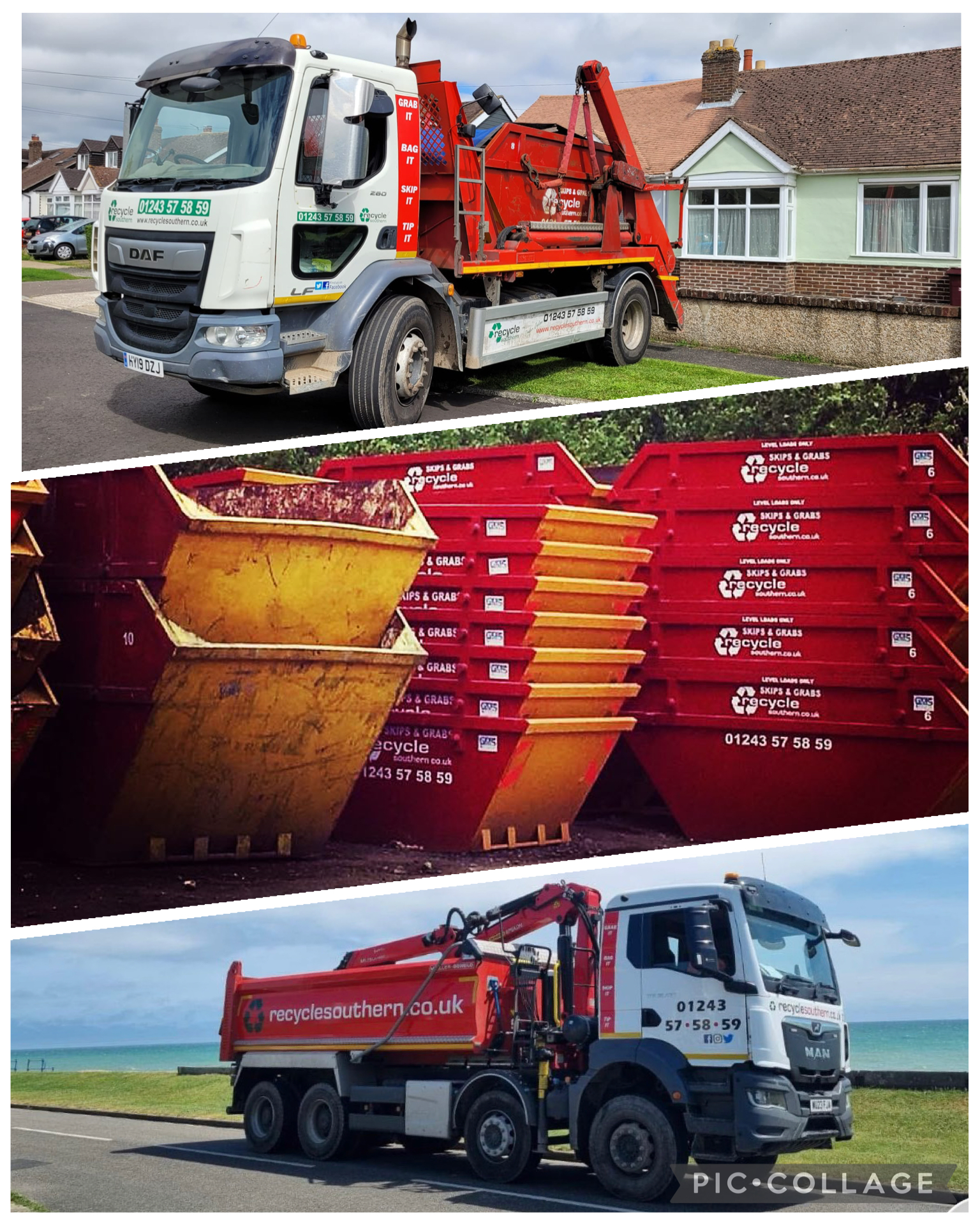 Recycle Southern - Skip Hire & Grab Lorries Facebook ad: Recycle Southern Ltd