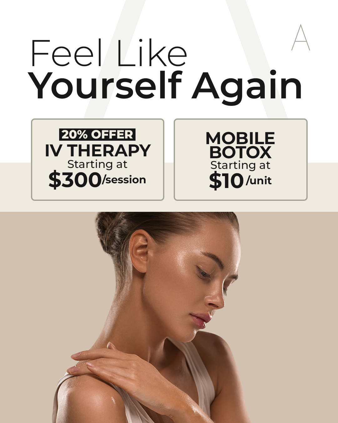 Amber Medical Facebook ad: Get Started