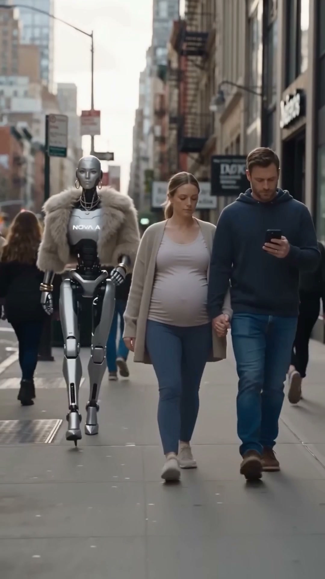 Nova - AI Chatbot Facebook ad: Search anyone in seconds