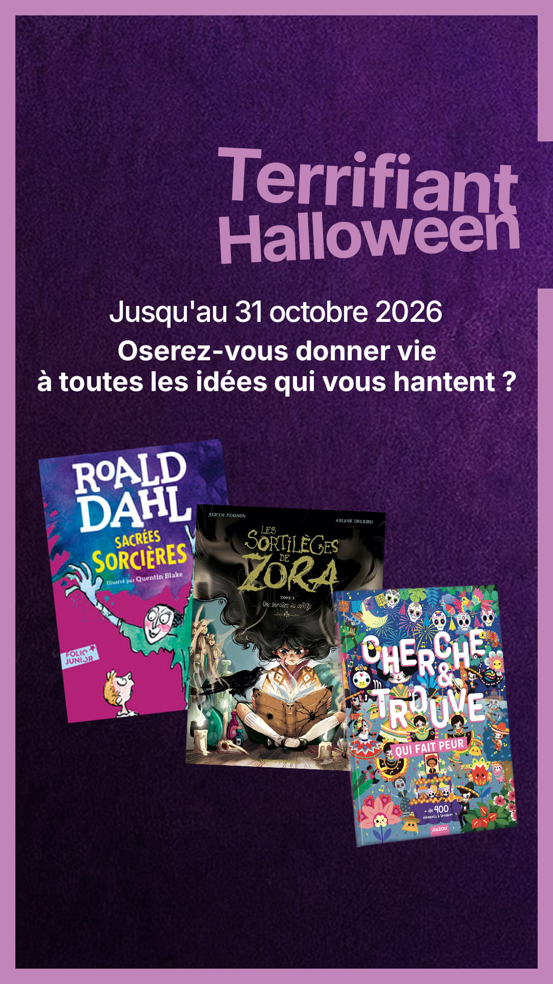 Cultura Facebook ad: Frissons à chaque page garanti