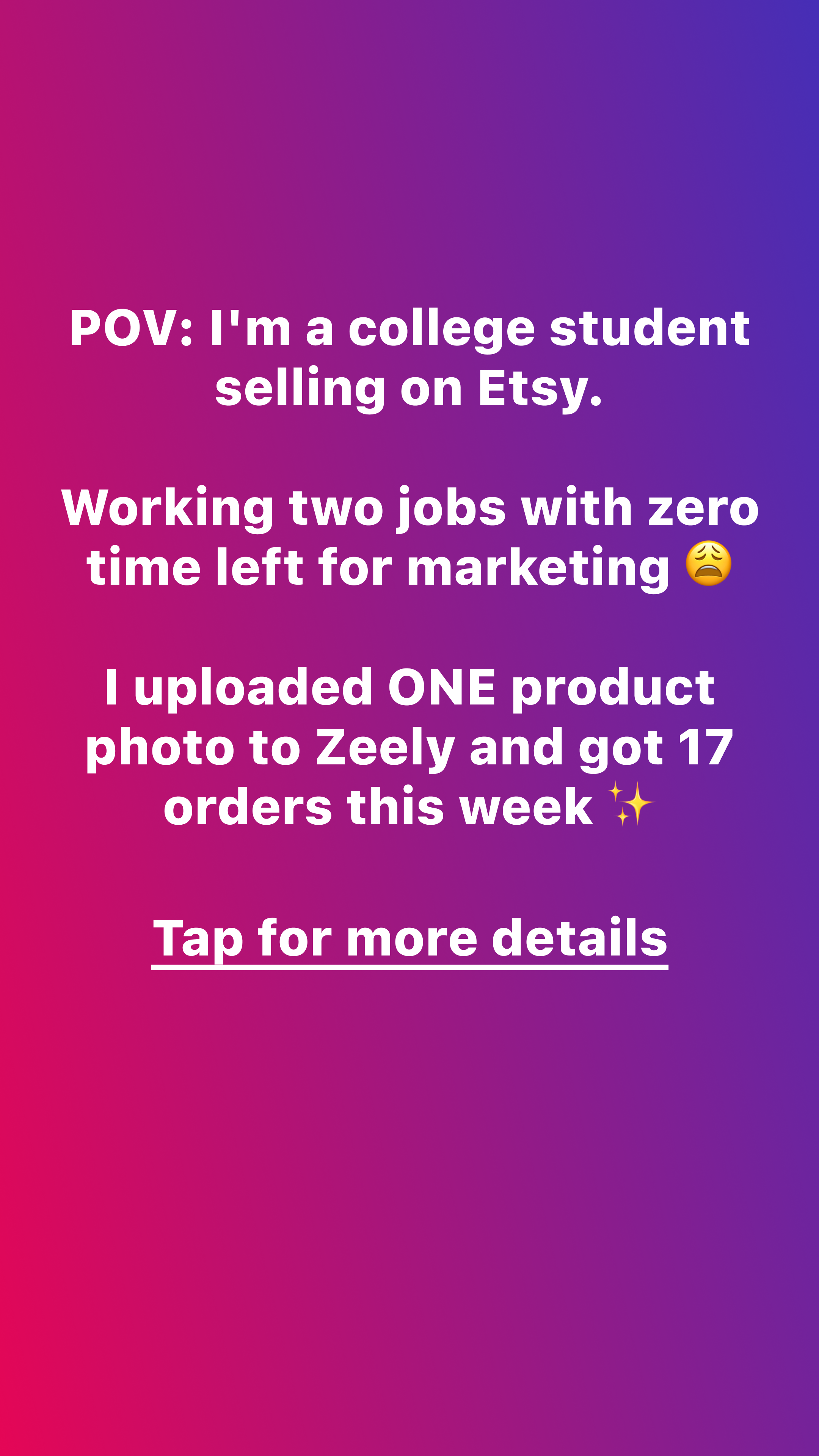 Zeely Facebook ad