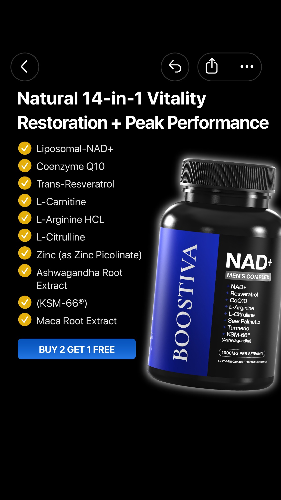 Boostiva Facebook ad from May 19, 2026