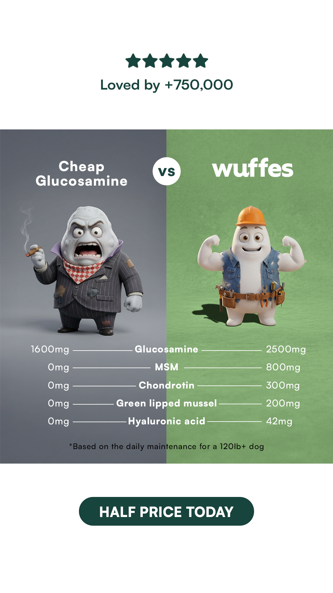 Wuffes Facebook ad