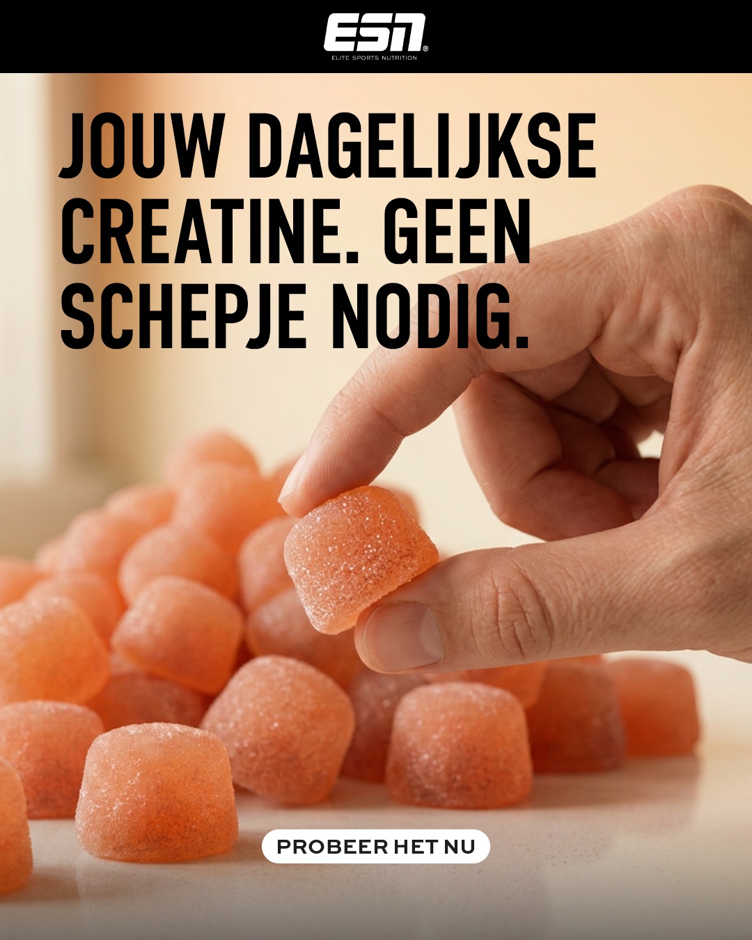 ESN Facebook ad: Lab verified, elke portie