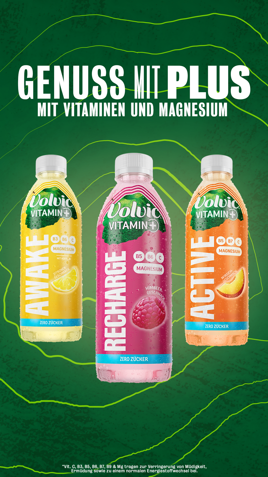 Volvic Facebook ad