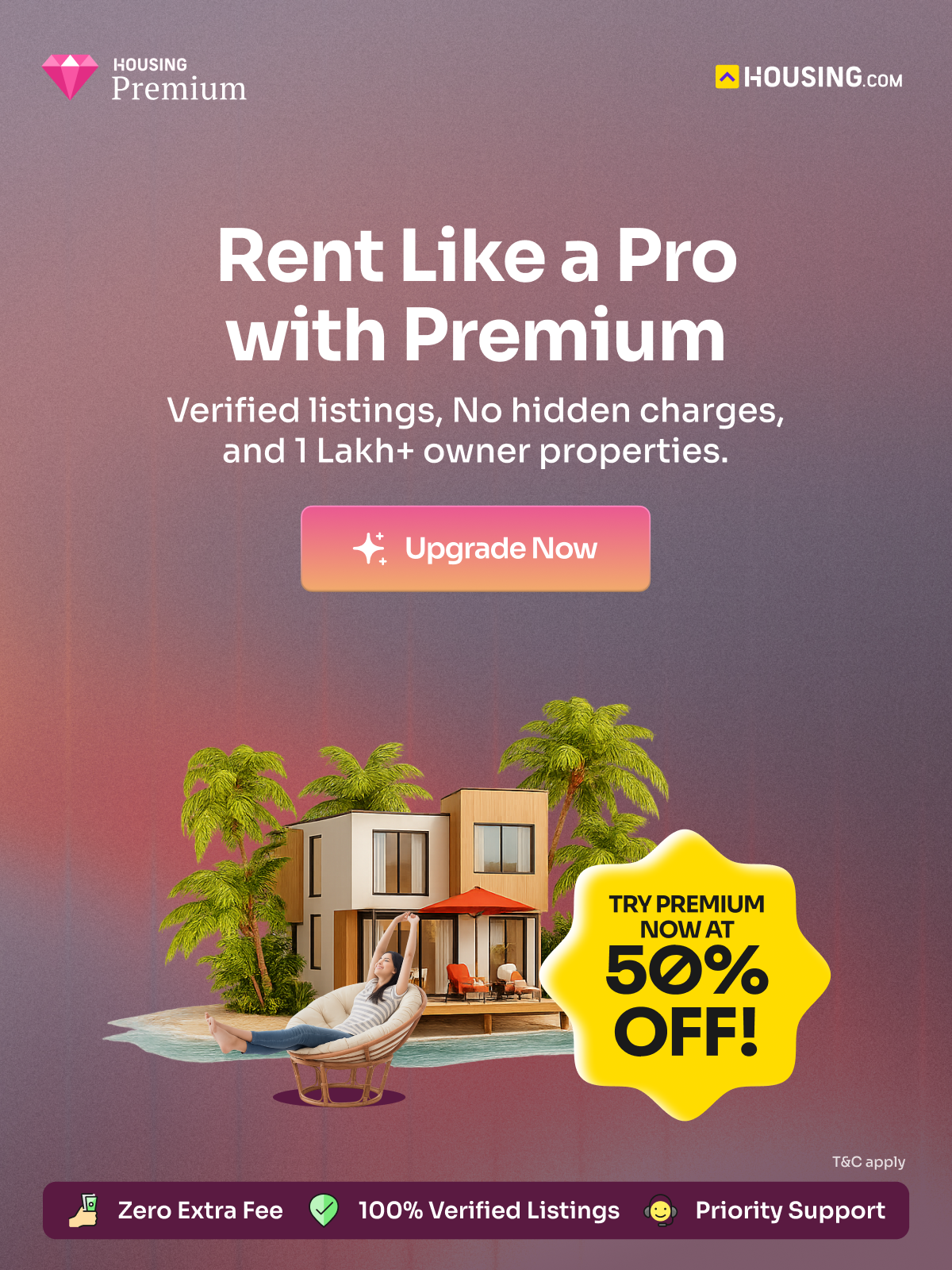 Housing.com Facebook ad
