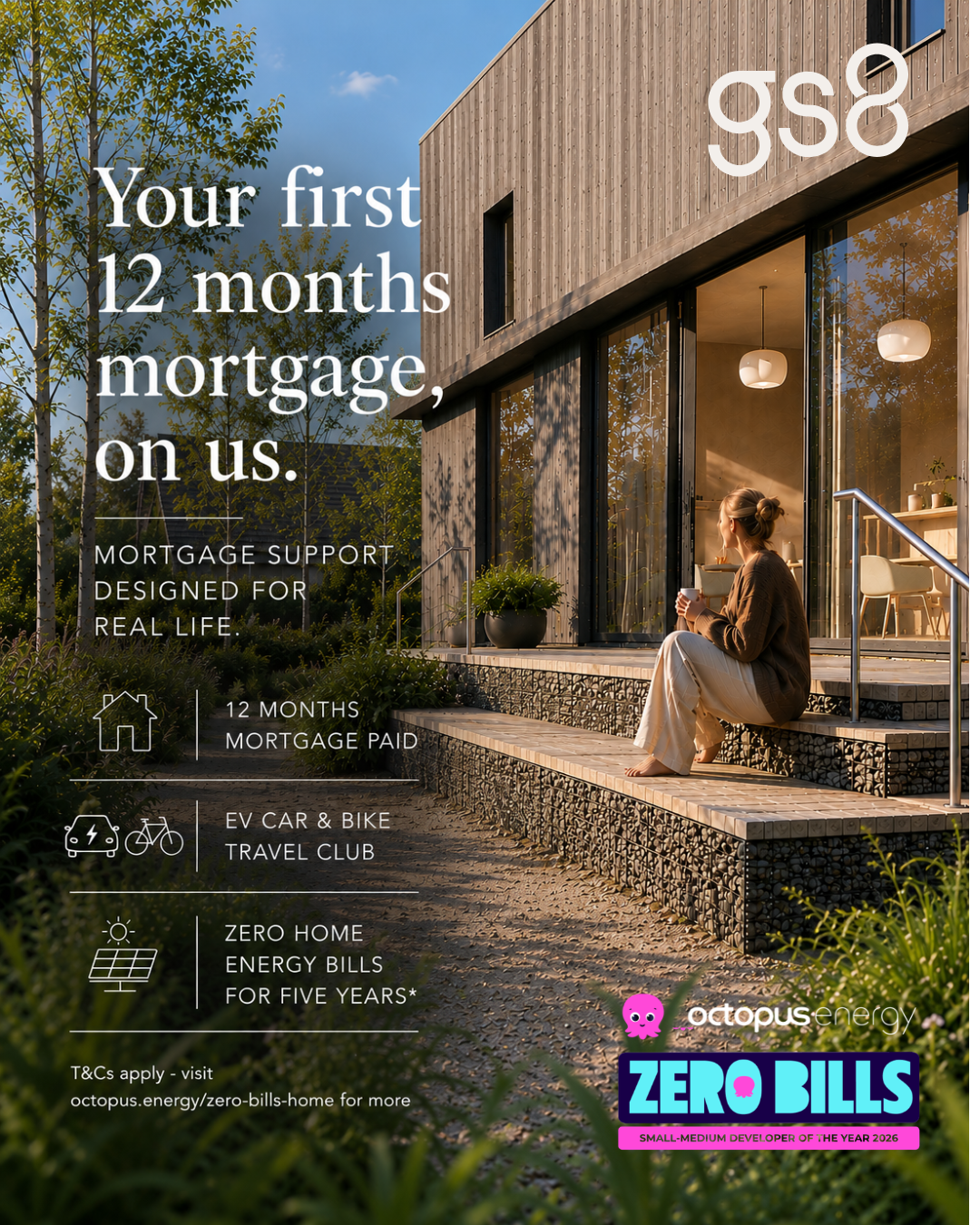 gs8 Facebook ad: 50% Sold. Limited Homes Left.