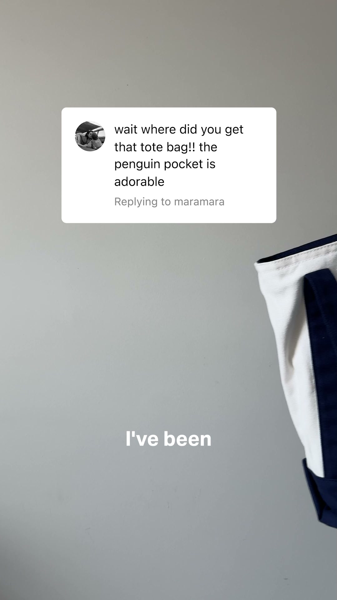 The Woobles Facebook ad: Free Tote Bag with Purchase