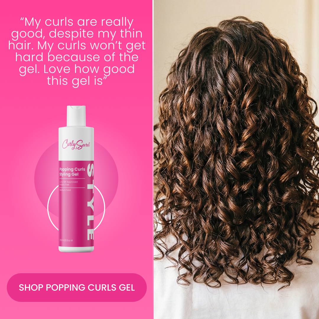 Curly Secret Facebook ad
