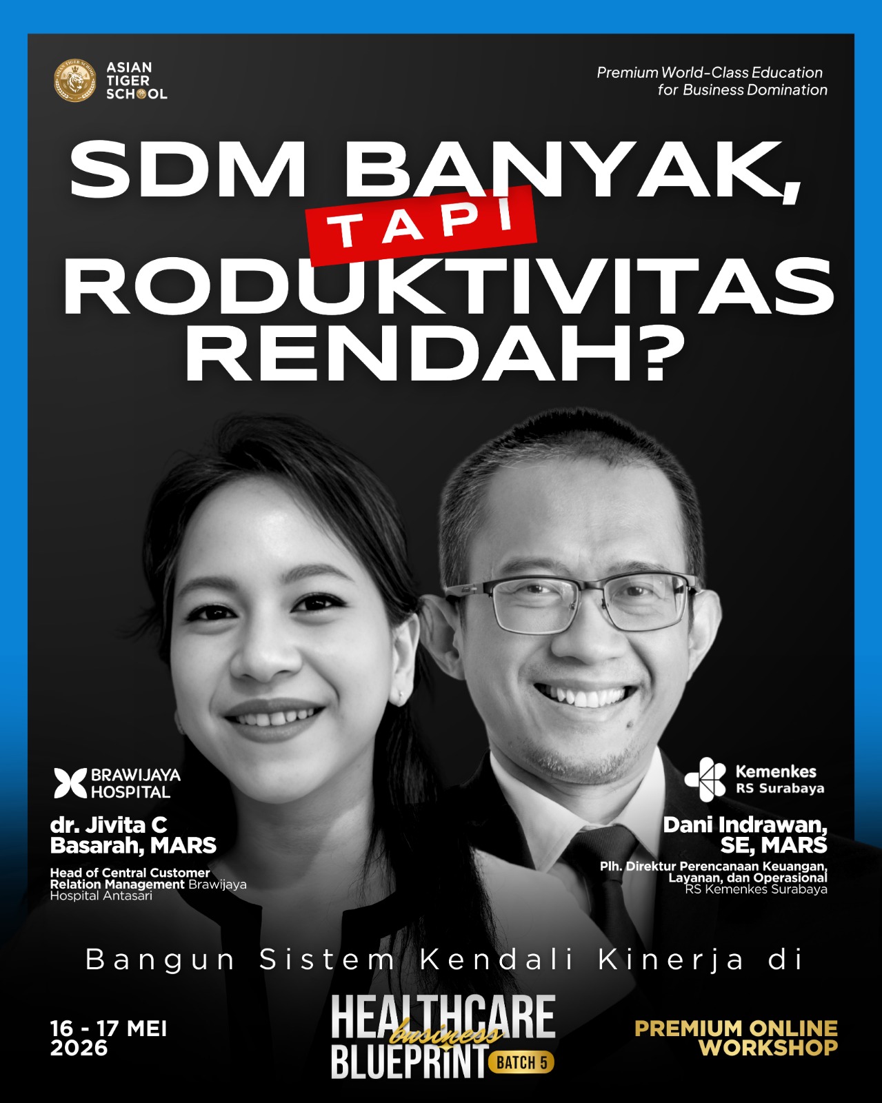 Asian Tiger School Facebook ad: Stop rugi karena BPJS. Pelajari cara bikin sistem yang…