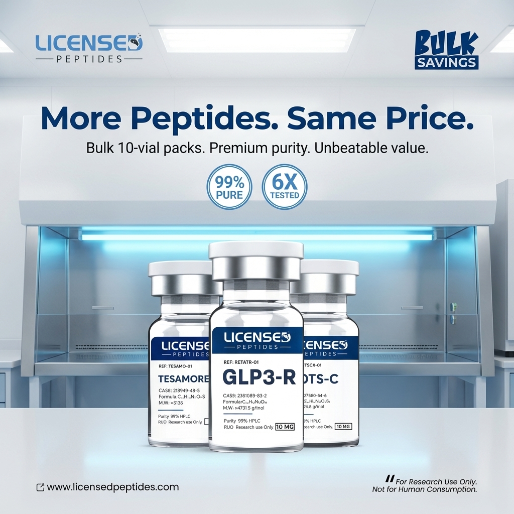 LicensedPeptides Facebook ad