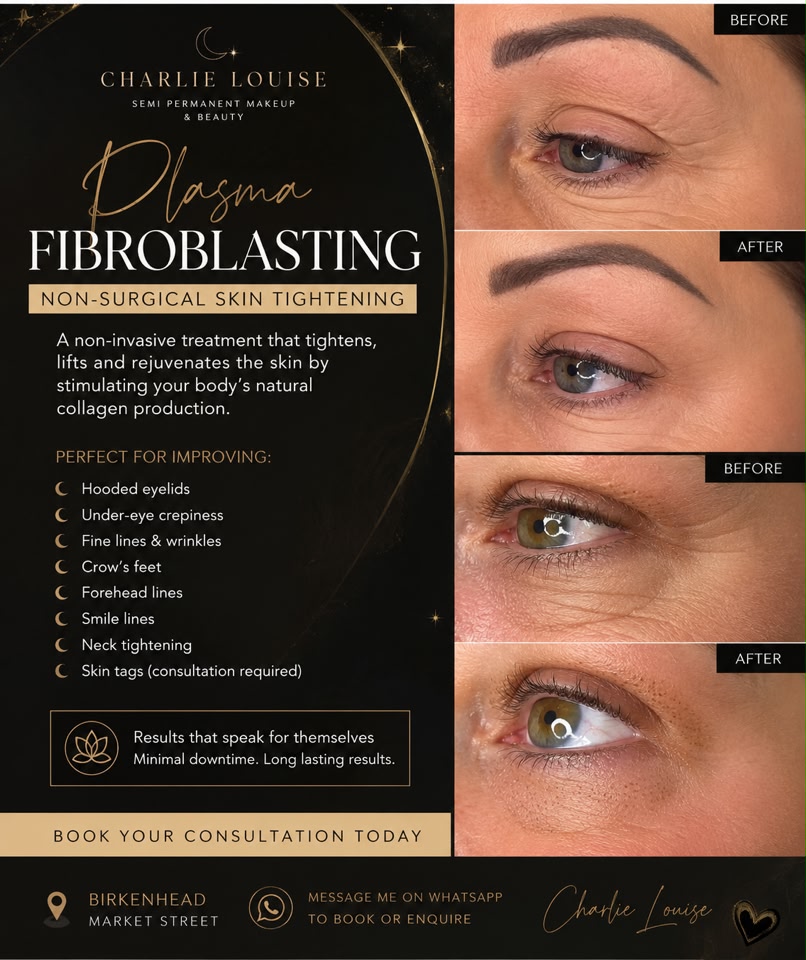 Charlie Louise Semi Permanent Makeup and Beauty Facebook ad