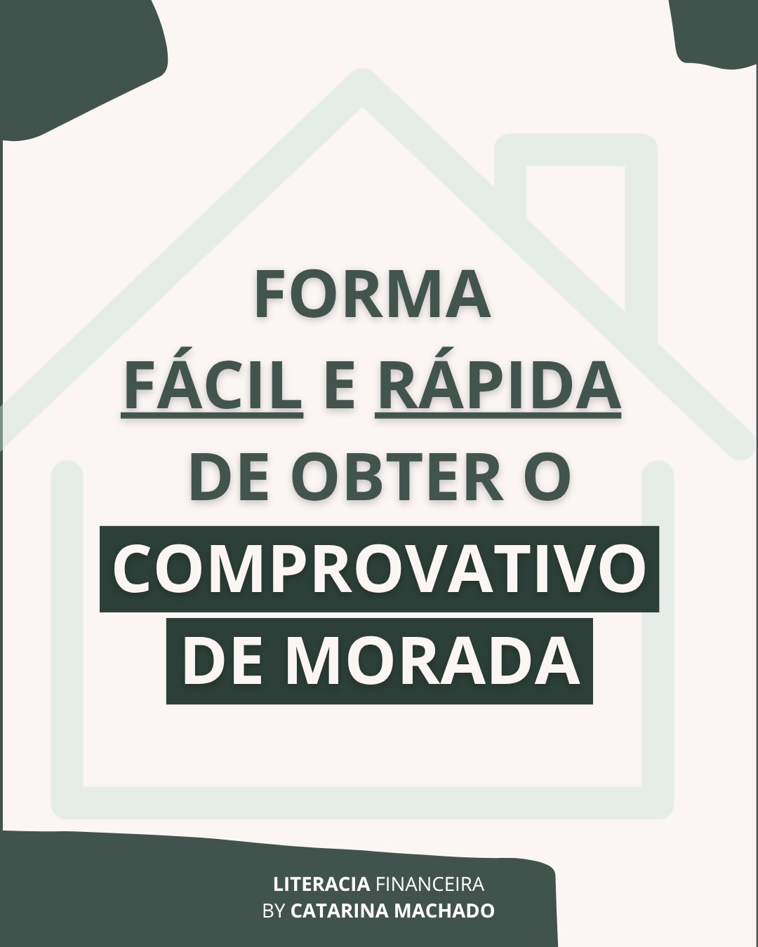 Literacia Financeira by Catarina Facebook ad: Já fiz esta publicação aqui na minha página…