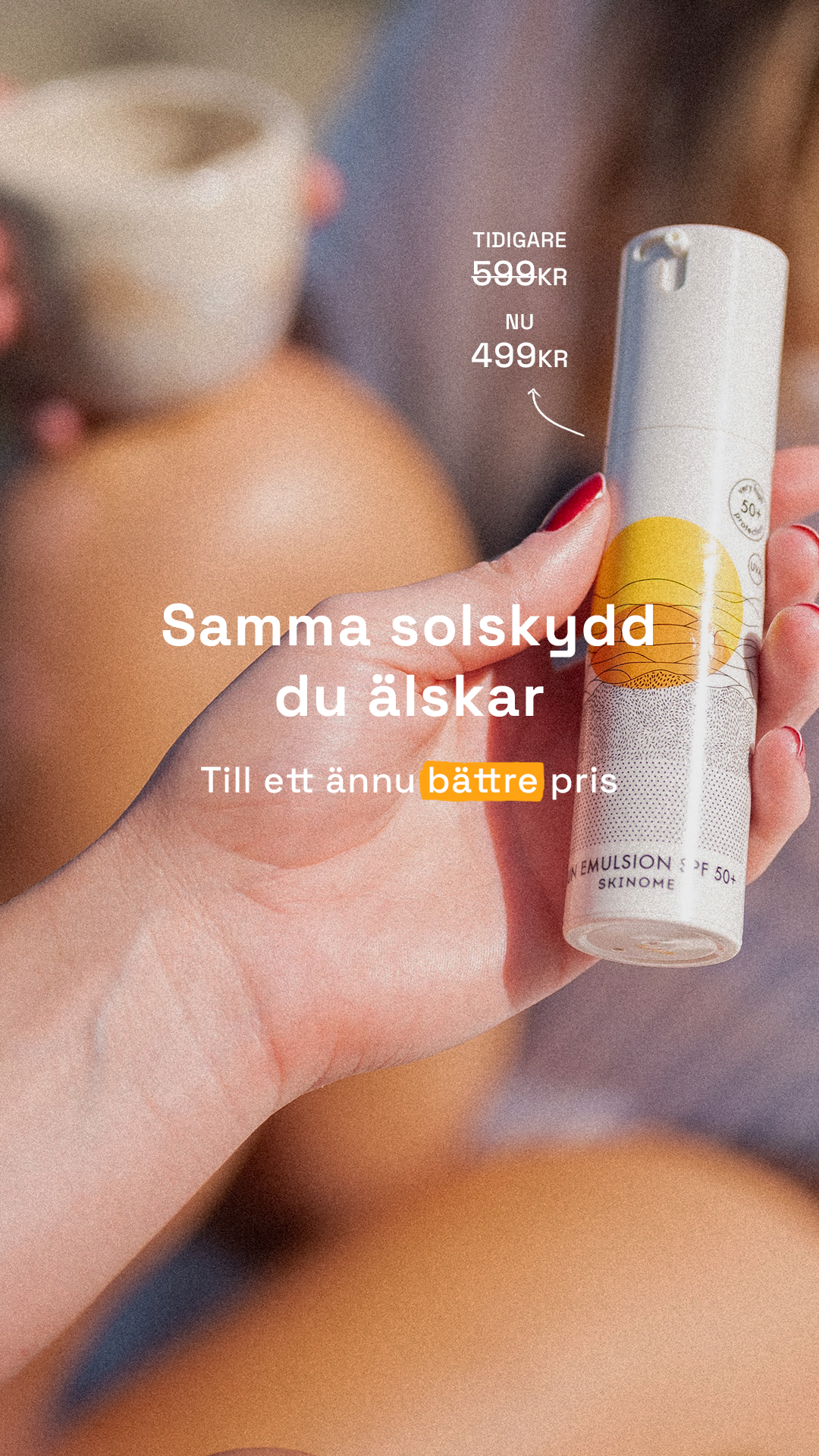 Skinome Facebook ad
