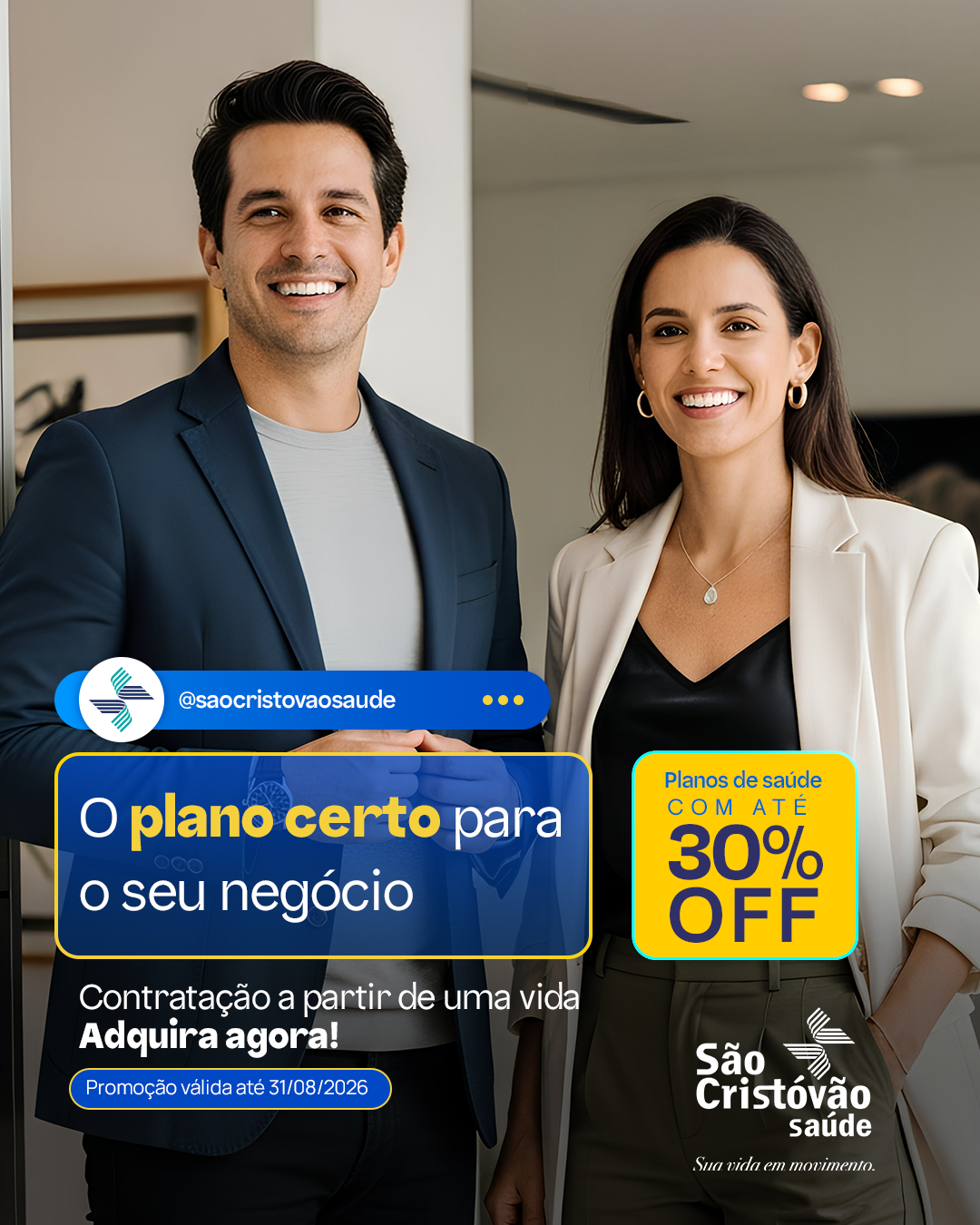 Grupo São Cristóvão Saúde Facebook ad