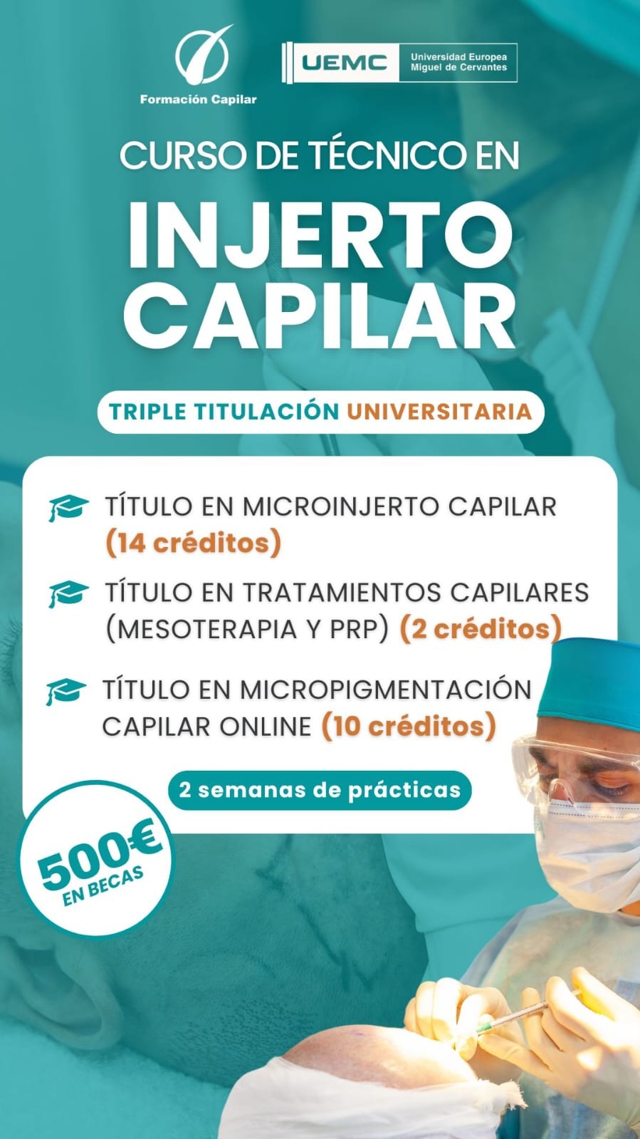 Formación Capilar Facebook ad