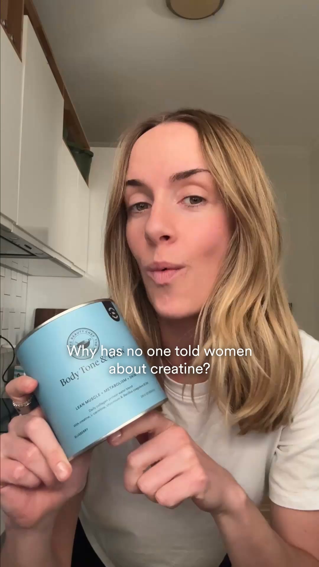 The Beauty Chef Facebook ad: Creatine, made for women