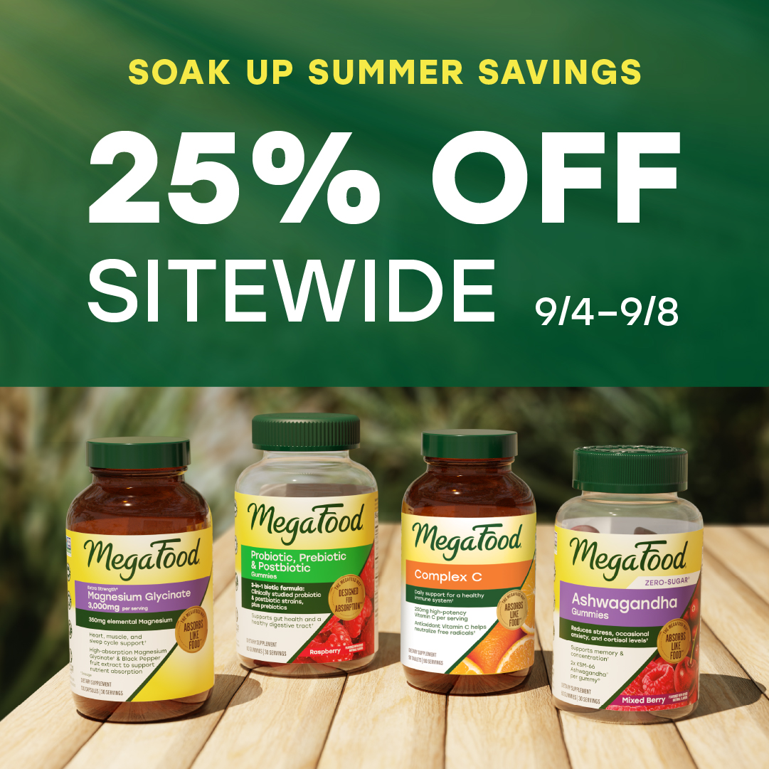 MegaFood Facebook ad