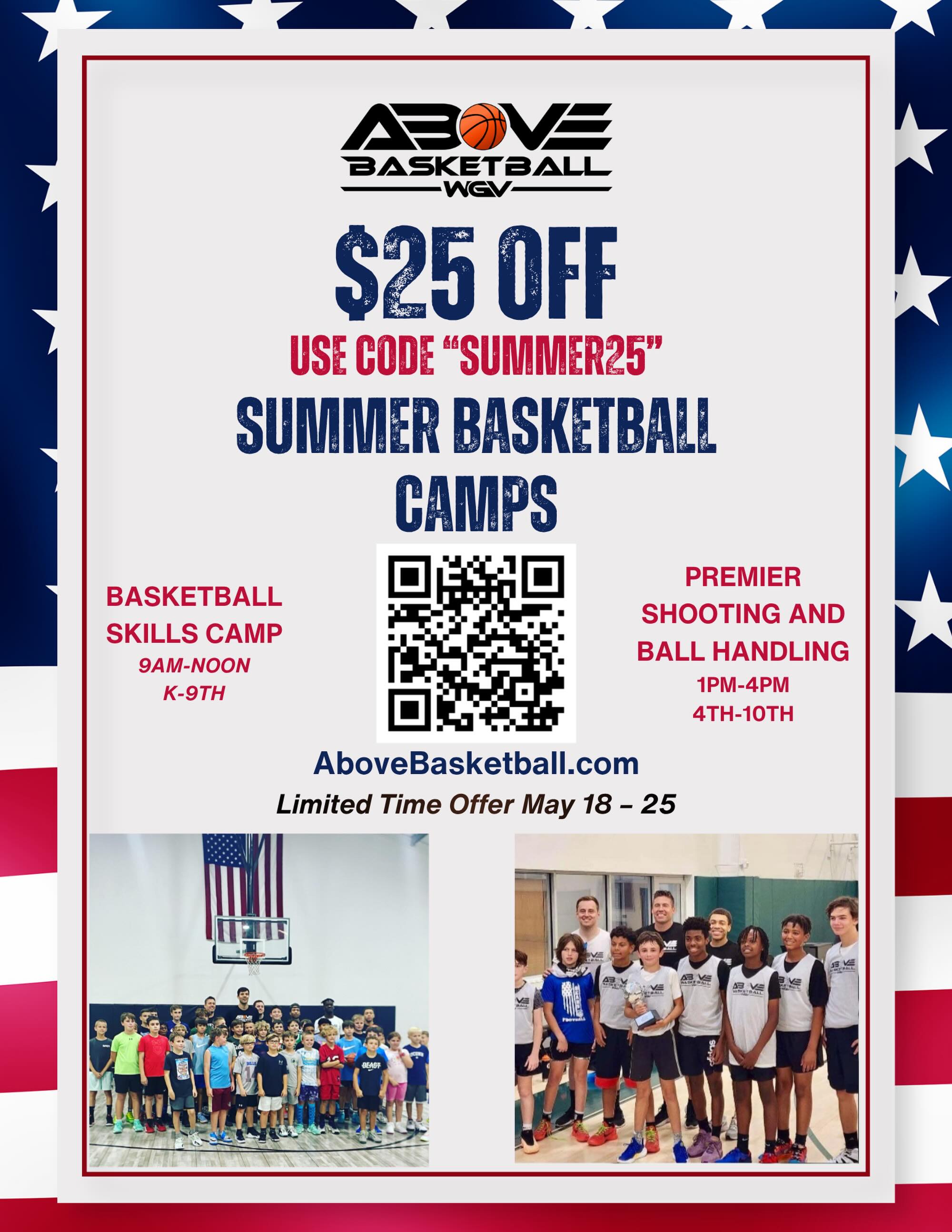 Above Basketball WGV Facebook ad