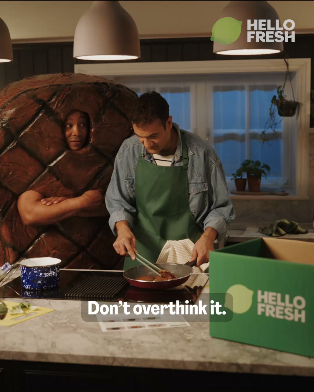 HelloFresh Facebook ad: The good cuts, every week.