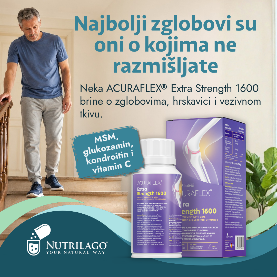 Nutrilago Hrvatska Facebook ad: Kad želite više učiniti za hrskavicu i zglobove