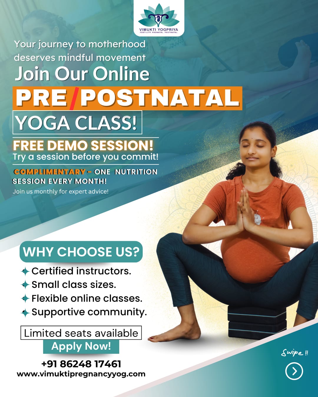 Vimuktiyogpriya Facebook ad
