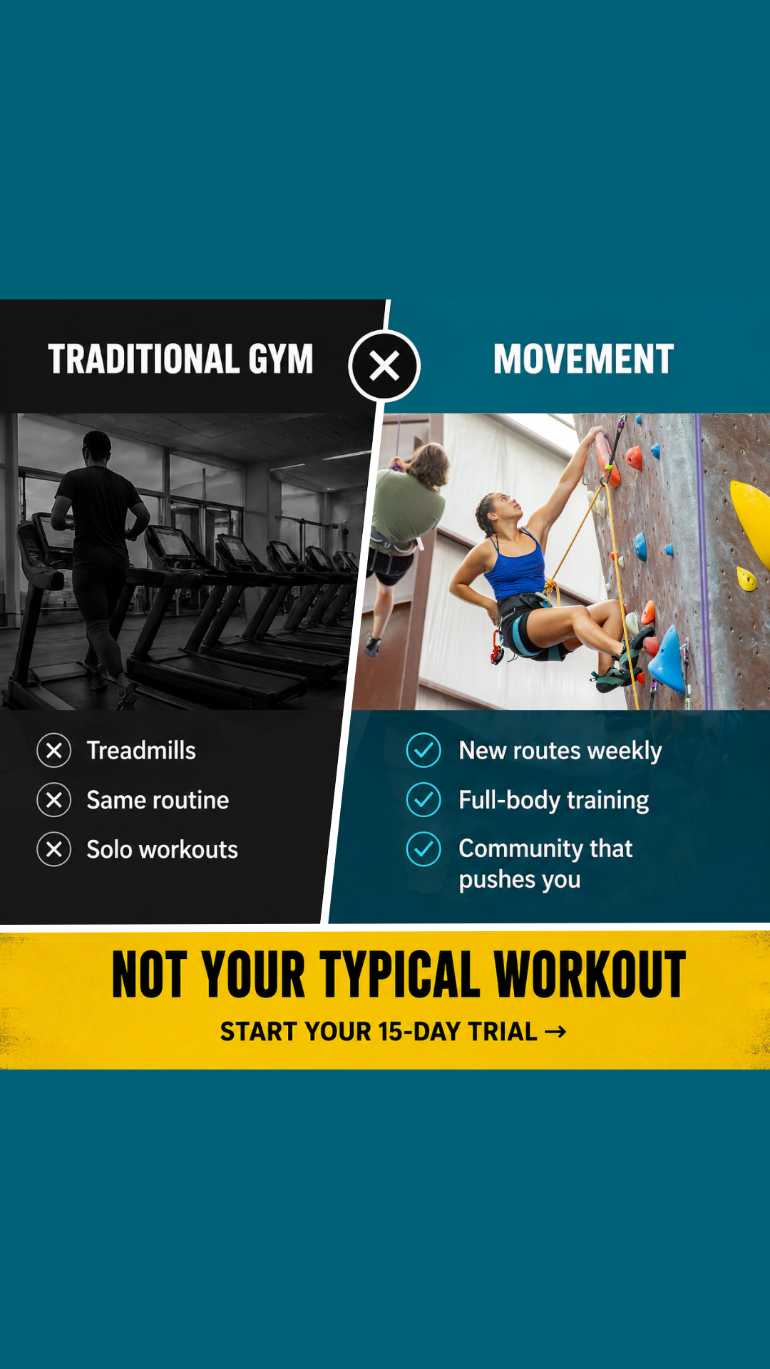 Movement Gyms Facebook ad