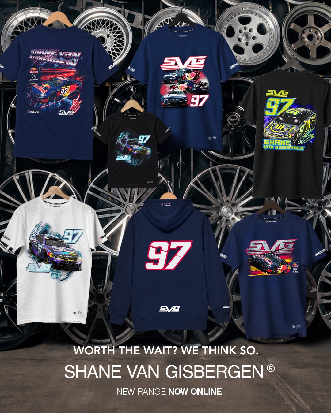 Motorsport Superstore Facebook ad: It's here. It's SVG.